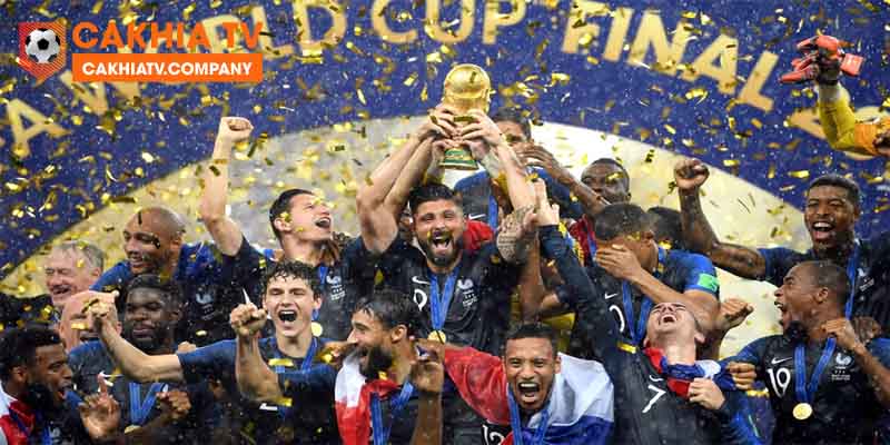 Đội tuyển Pháp giành chức vô địch Worldcup năm 2018 