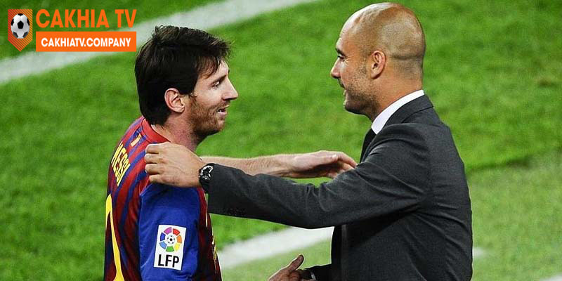 Lionel Messi phát triển mạnh mẽ dưới bàn tay huấn luyện viên Pep Guardiola